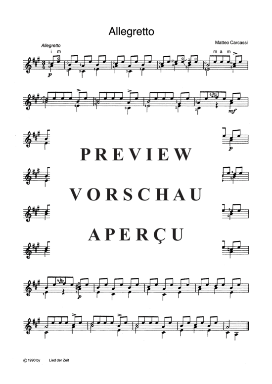 Product gallery: Page 4 of 4 Allegretto , , (Gitarre Solo)