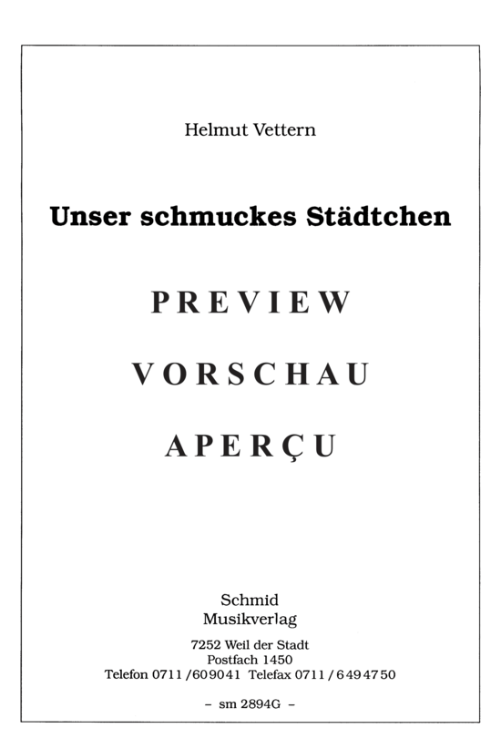Product gallery: Page 2 of 11 Unser schmuckes Städchen , , (mixed choir + piano)