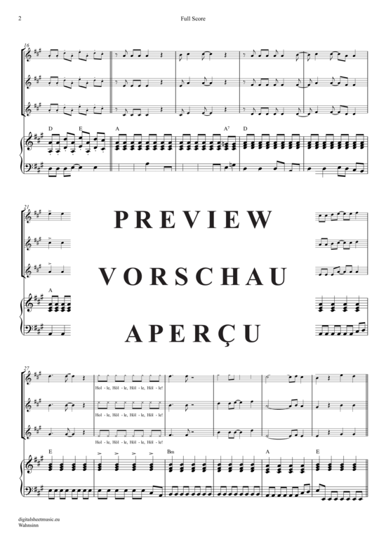 Product gallery: Page 3 of 21 Wahnsinn , Petry, Wolfgang, (violin trio + piano)