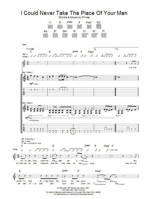 Product gallery: Page 1 of 1 I Could Never Take The Place Of Your Man, Prince