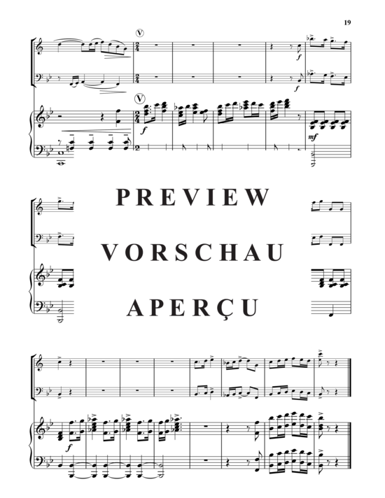 Product gallery: Page 20 of 21 Capriccio , , (trumpet, tuba + piano)