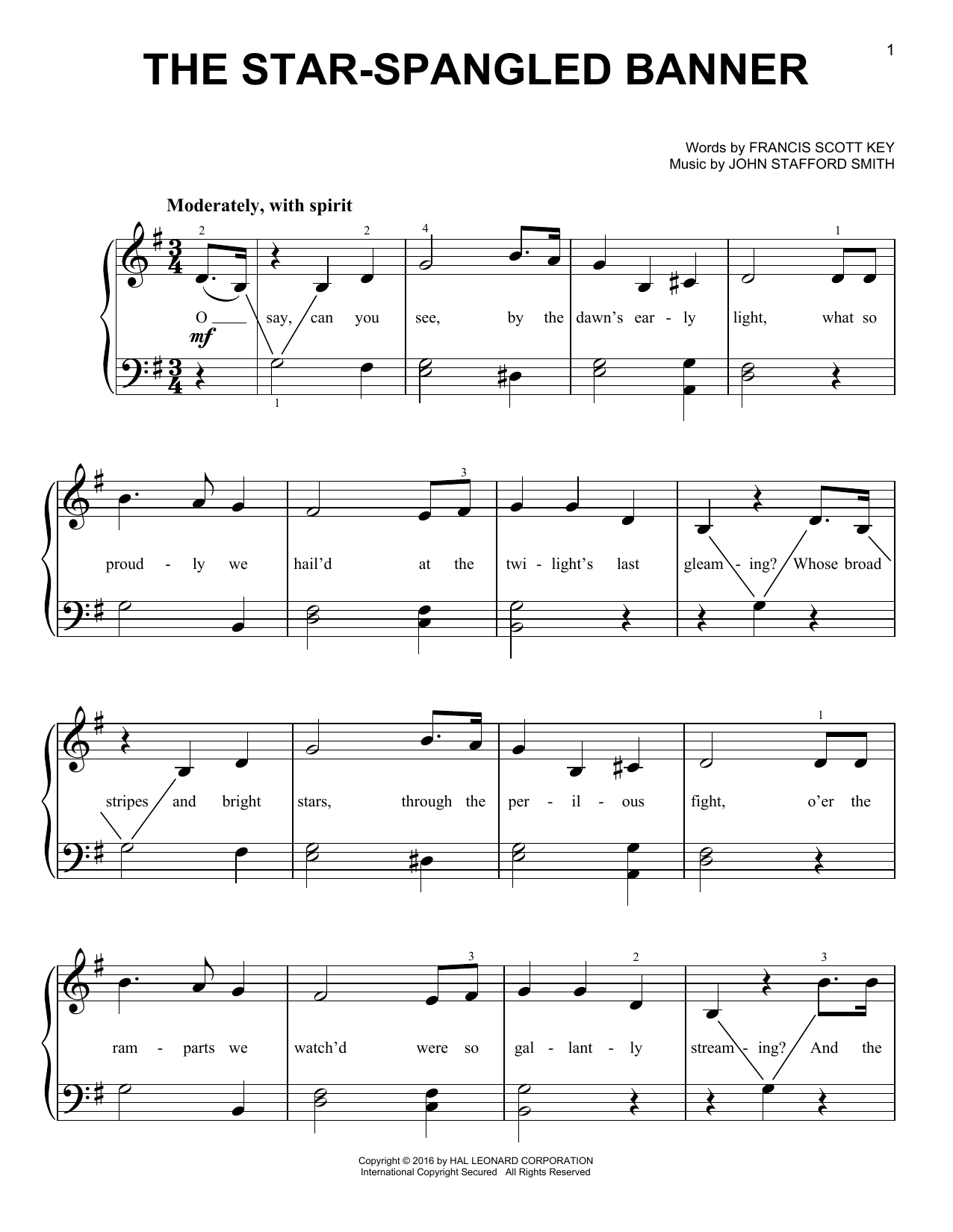 Product gallery: Page 1 of 1 The Star Spangled Banner, Francis Scott Key