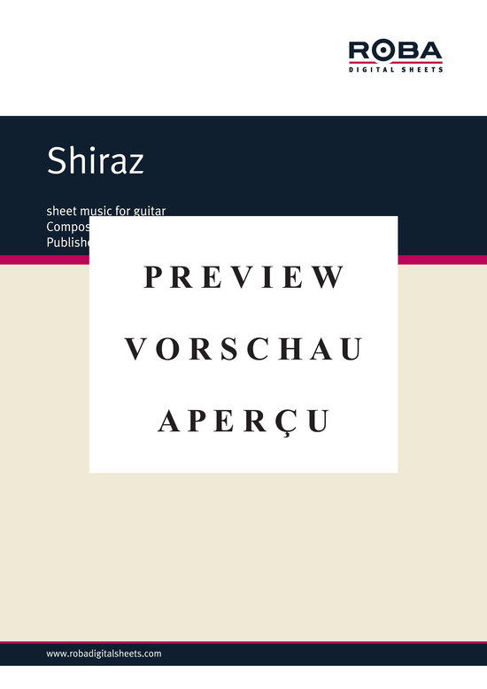 Product gallery: Page 2 of 5 Shiraz , Abram, Vic, (Gitarre Solo)