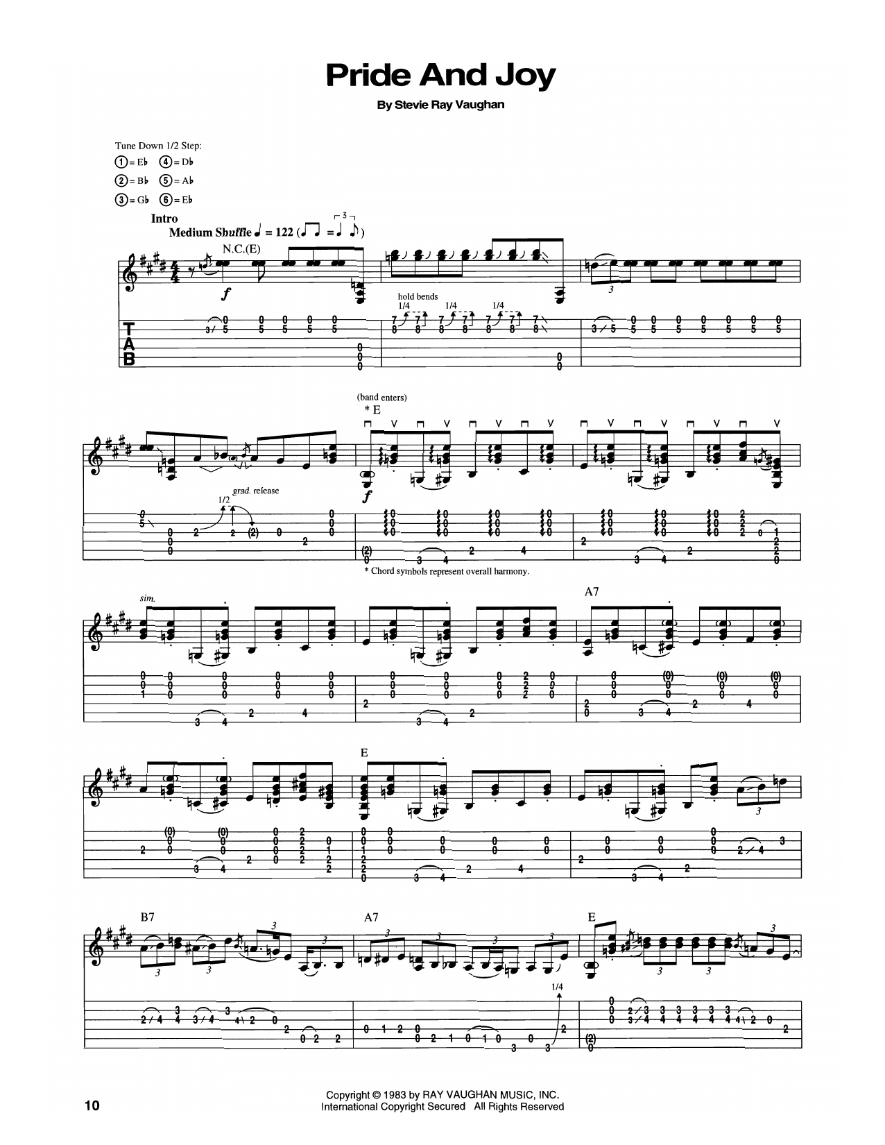 Produktgalerie: Seite 1 von 1 Pride And Joy, Stevie Ray Vaughan, Gitarre