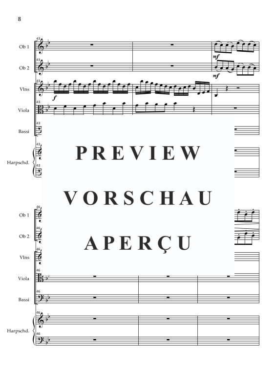 Produktgalerie: Seite 11 von 11 Ankunft der Königin von Saba, , Orchester