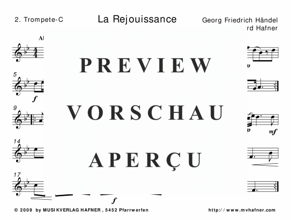 gallery: Feuerwerksmusik - La Réjouissance, , (Blechbläser Ensemble)