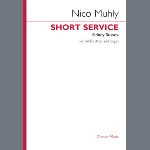 cover: Short Service (Sidney Sussex), Nico Muhly