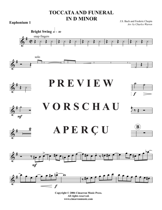 Product gallery: Page 7 of 16 Toccata und Funeral in D-Moll , , (Tuba Quartet: 2x Baritone, 2xTuba)