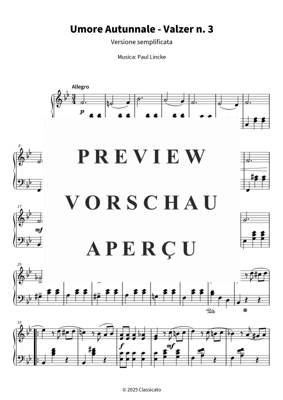 Product gallery: Page 5 of 6 Umore Autunnale - Versione semplificata, , Piano Solo