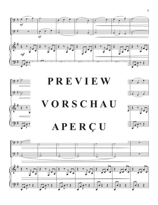 Product gallery: Page 7 of 21 Every Day an Alleluia , , (Trio for 2x tuba + piano)