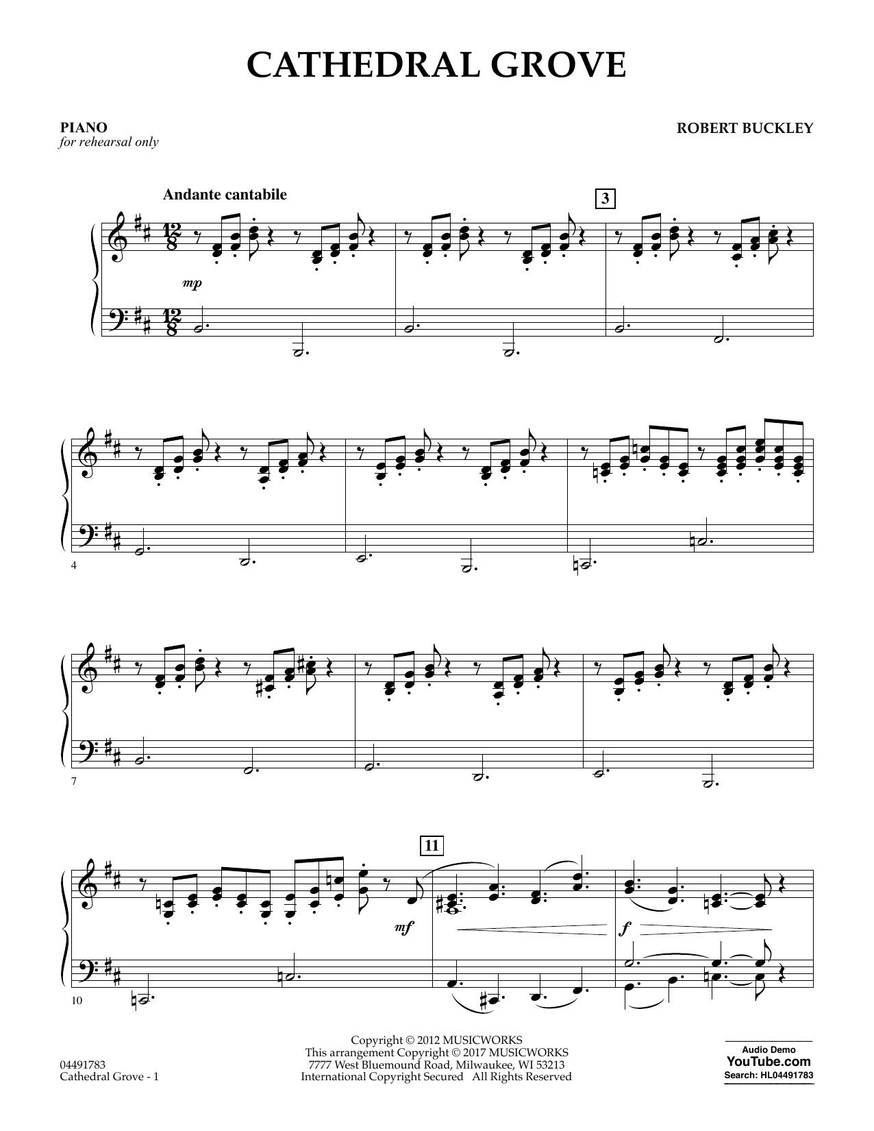 Product picture to: Cathedral Grove - Piano