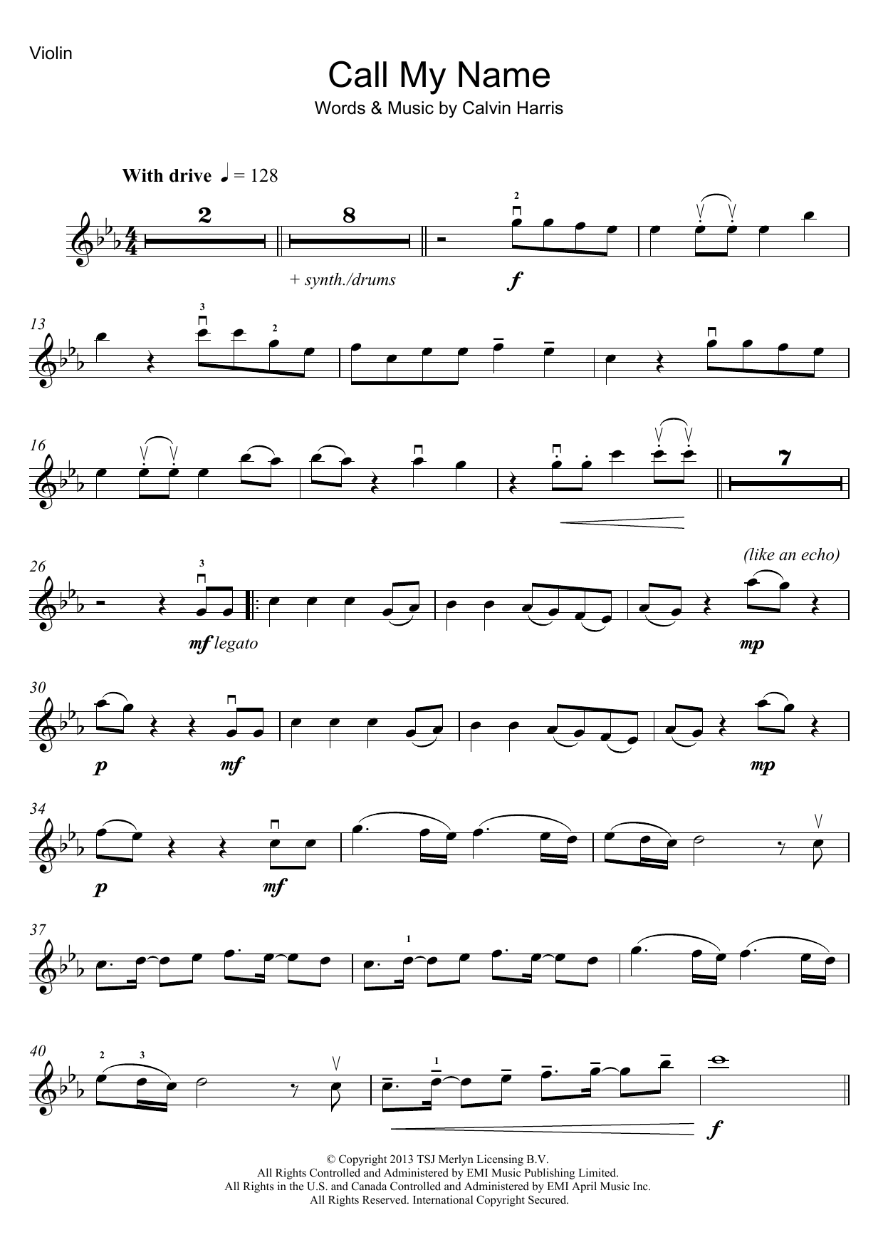 Produktbild zu:  Call My Name - Cheryl