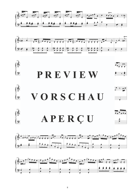 Produktgalerie: Seite 9 von 10 Cembalo Sonate Nr. 2 in C-Dur Op. 1, , Cembalo/Klavier Solo