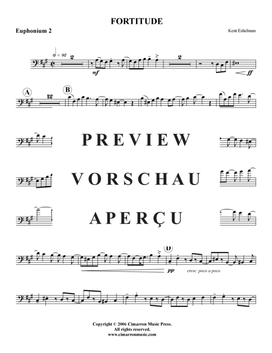 Product gallery: Page 10 of 17 Fortitude , , (Tuba Quartet: 2x Baritone, 2xTuba)