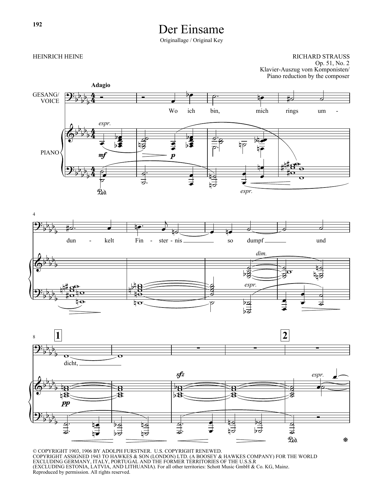 Produktbild zu: Der Einsame (Low Voice)