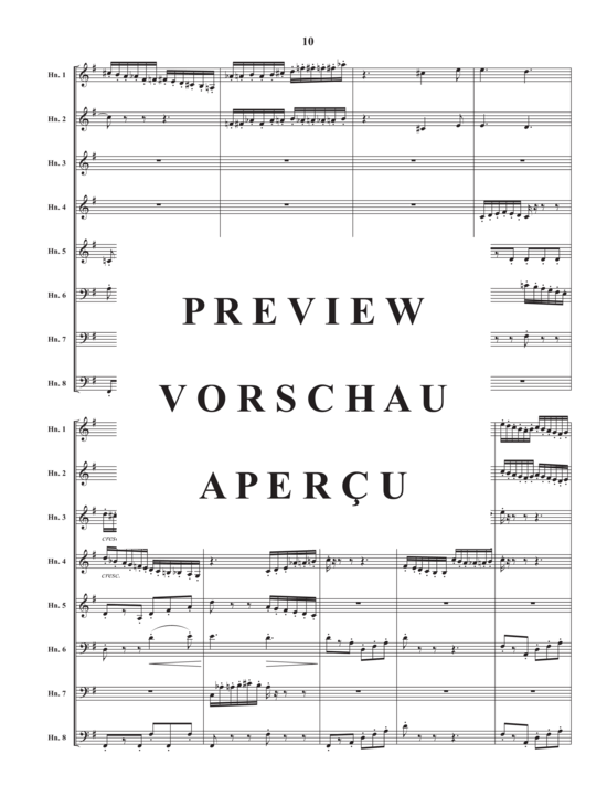 Product gallery: Page 12 of 21 Movement one from Serenade for Strings , , (Horn ensemble 1-8 horns)