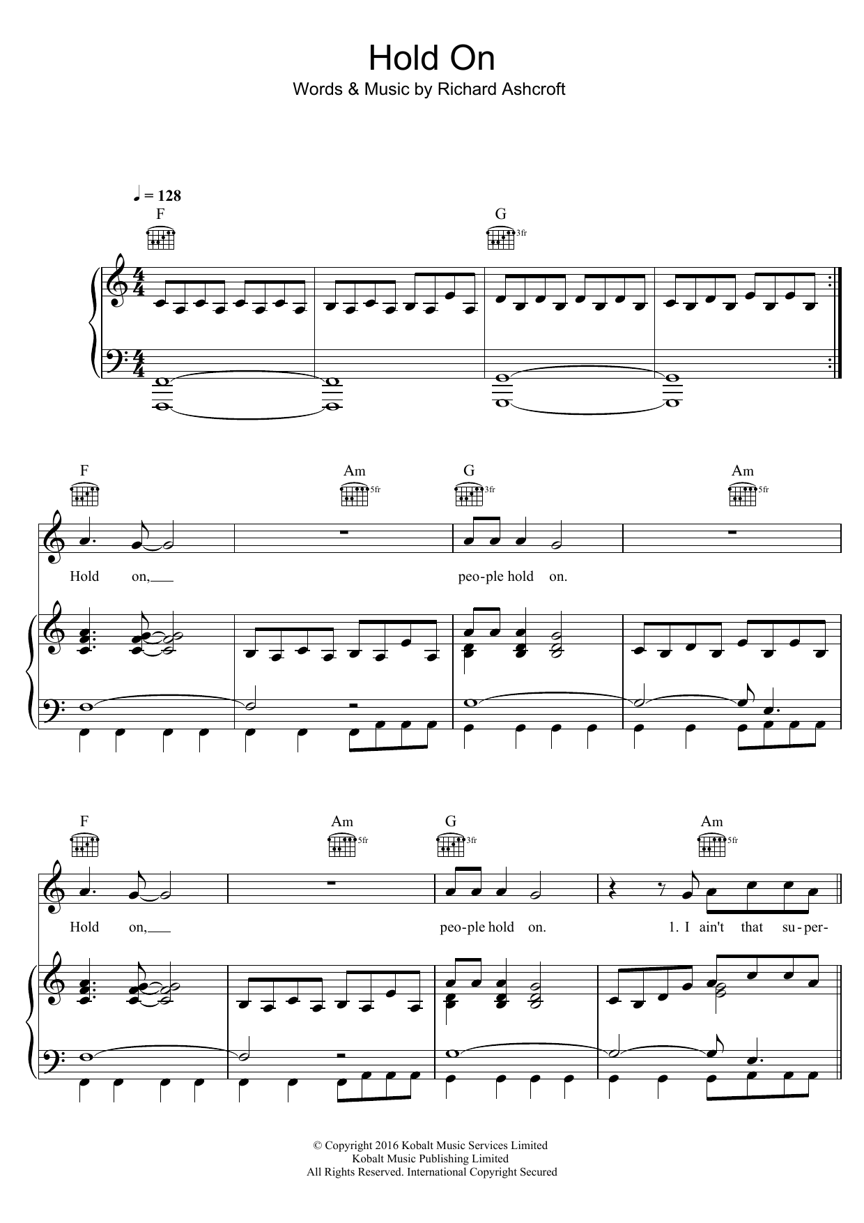 Produktbild zu: Hold On