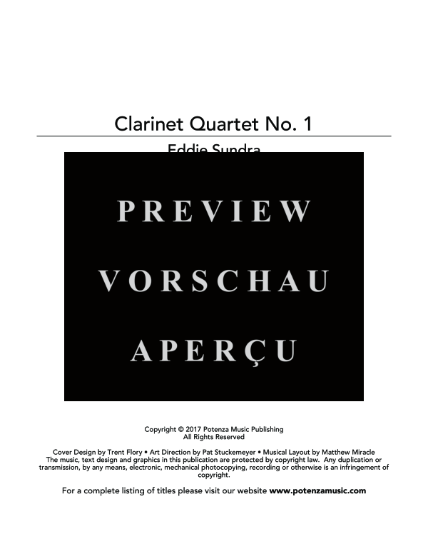 gallery: Clarinet Quartet No. 1, , (Klarinettenquartett)