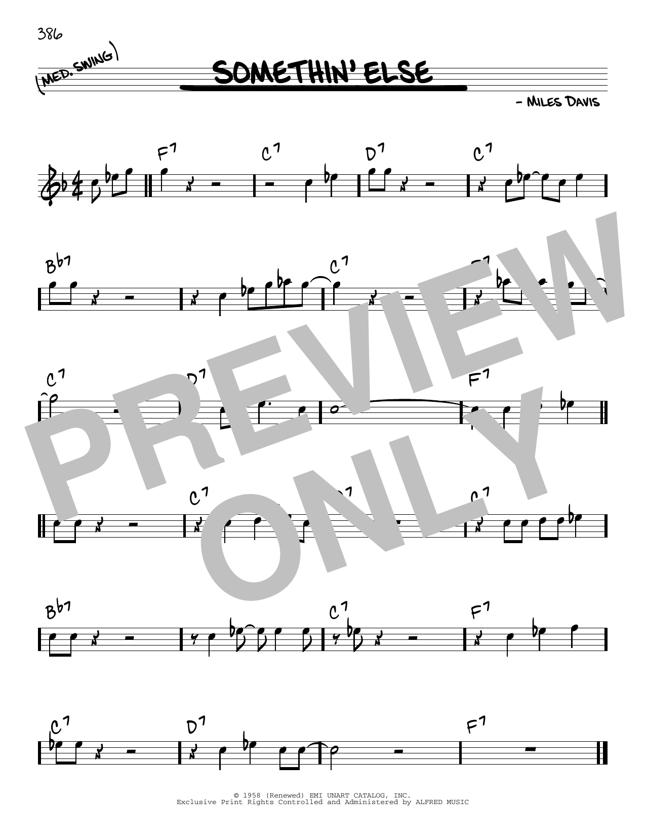 Produktbild zu: Somethin' Else