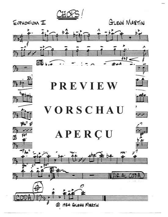 Produktgalerie: Seite 13 von 21 Chops , , (Tuba Ensemble EEETT + Rhythm Part)