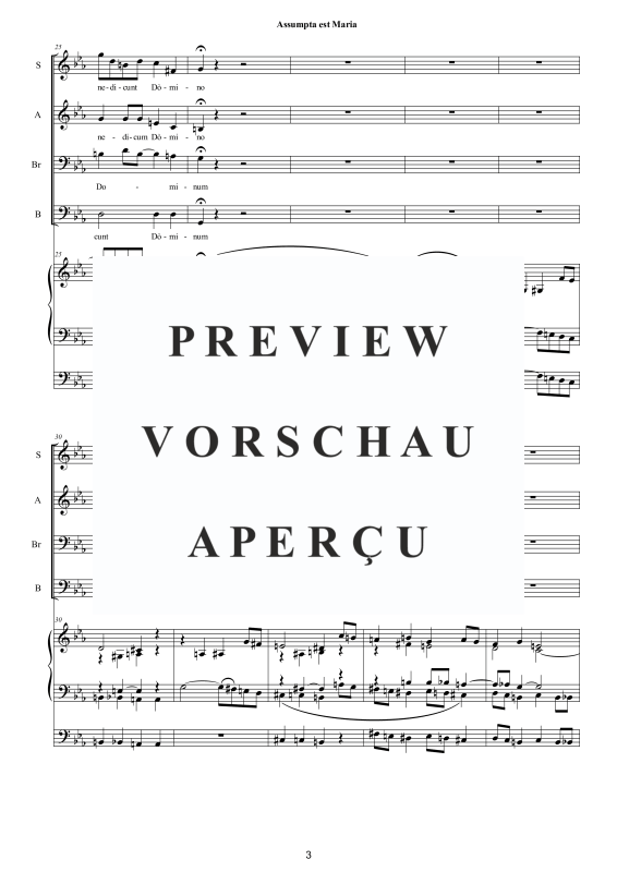 Produktgalerie: Seite 4 von 11 Assumpta est Maria - Liturgischer Gesang, , Gemischter Chor und Orgel