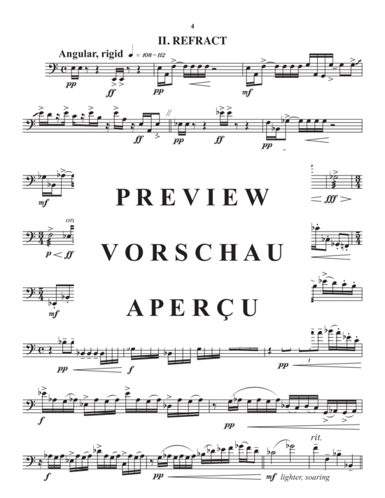 Product gallery: Page 7 of 15 Reflect, Refract , , (Euphonium Solo)