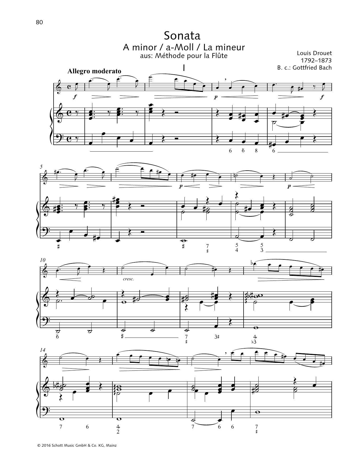Produktbild zu: Sonata A Minor