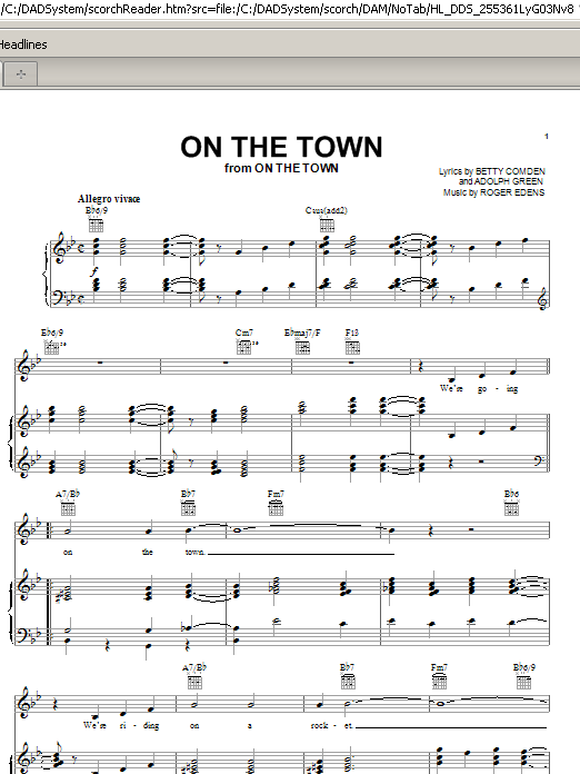 Produktbild zu: On The Town