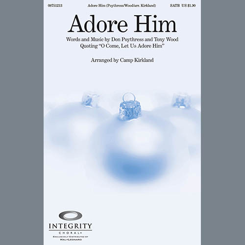 cover: Adore Him, Camp Kirkland, Chor