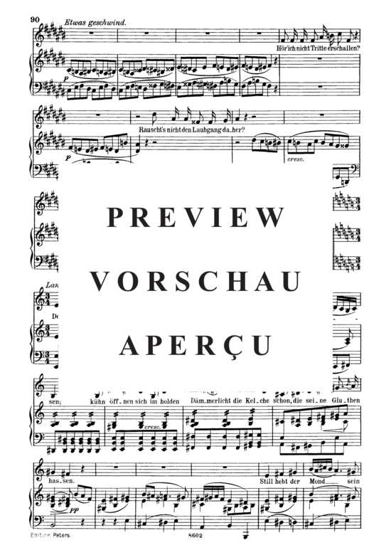 Product gallery: Page 8 of 11 Die Erwartung D.159, , Medium Voice and Piano