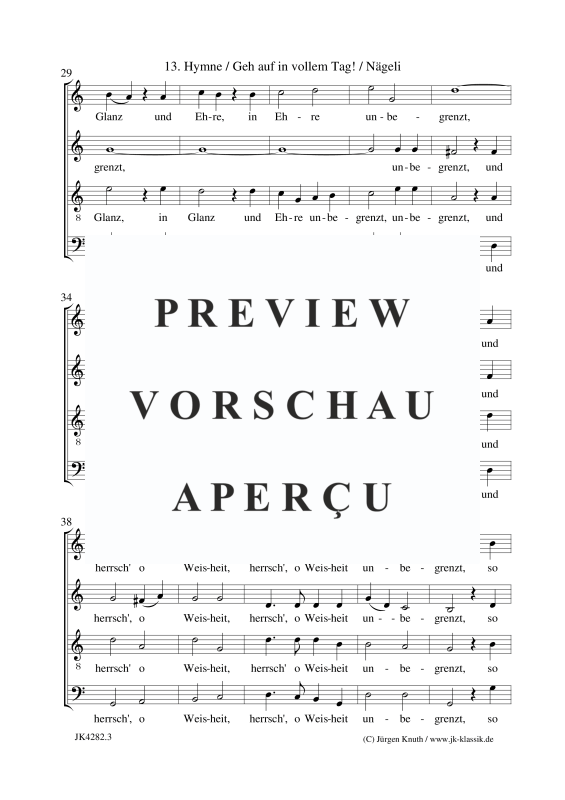 Produktgalerie: Seite 4 von 11 Geh auf in vollem Tag, , Gemischter Chor