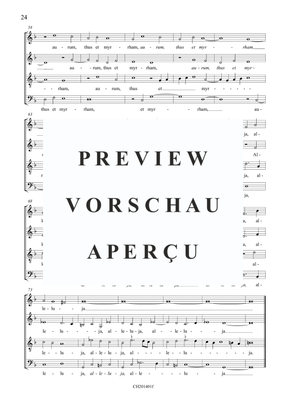 gallery: Magi viderunt stellam, , (Gemischter Chor)