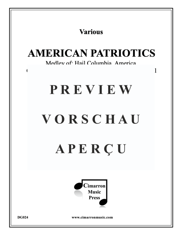 Produktgalerie: Seite 2 von 11 American Patriotics, , Blechbläser Quartett