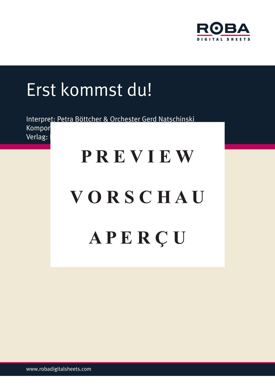 Product gallery: Page 2 of 3 Erst kommst du , Böttcher, Petra , (piano + vocals)!