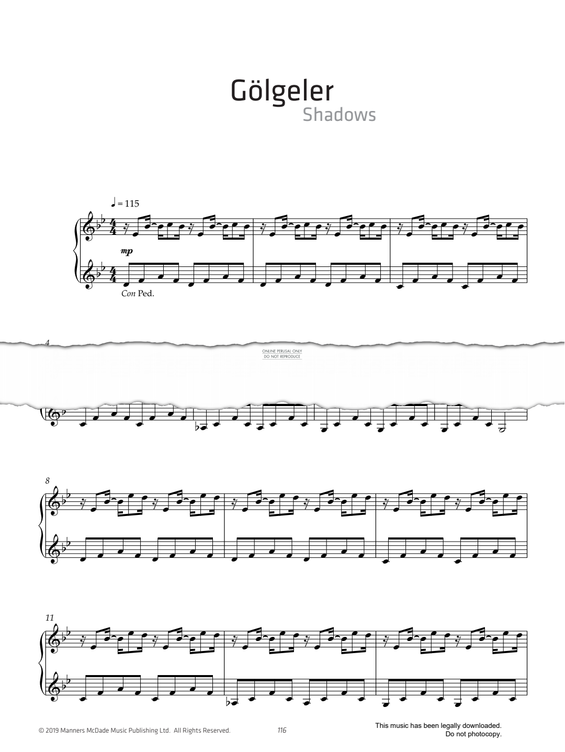 Produktbild zu: Gölgeler (Shadows)