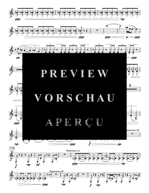 Product gallery: Page 10 of 11 Shovelhead, , (bass clarinet and electronics)