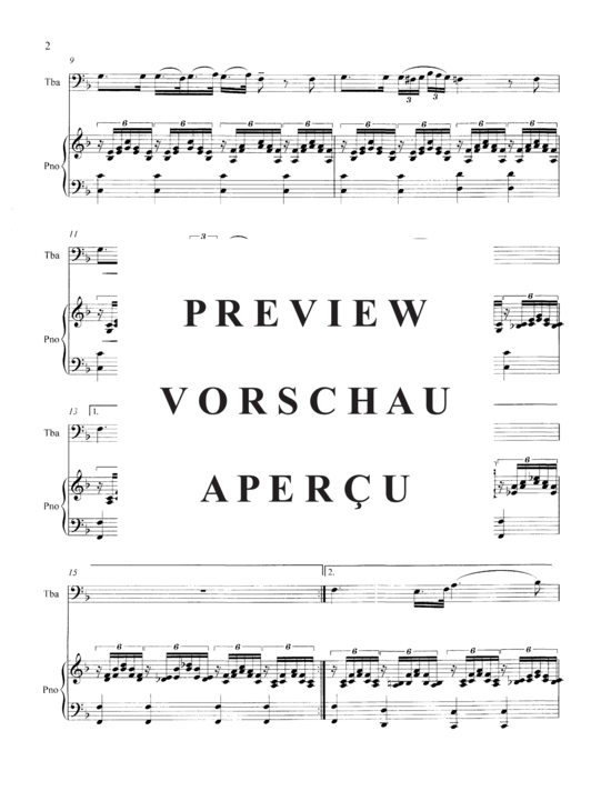 Product gallery: Page 4 of 6 Ave Maria , , (tuba + piano)