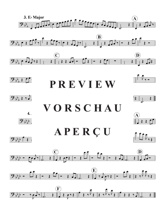 Product gallery: Page 14 of 21 Donut Etudes Vol 1 , , (Trombone Quartet)