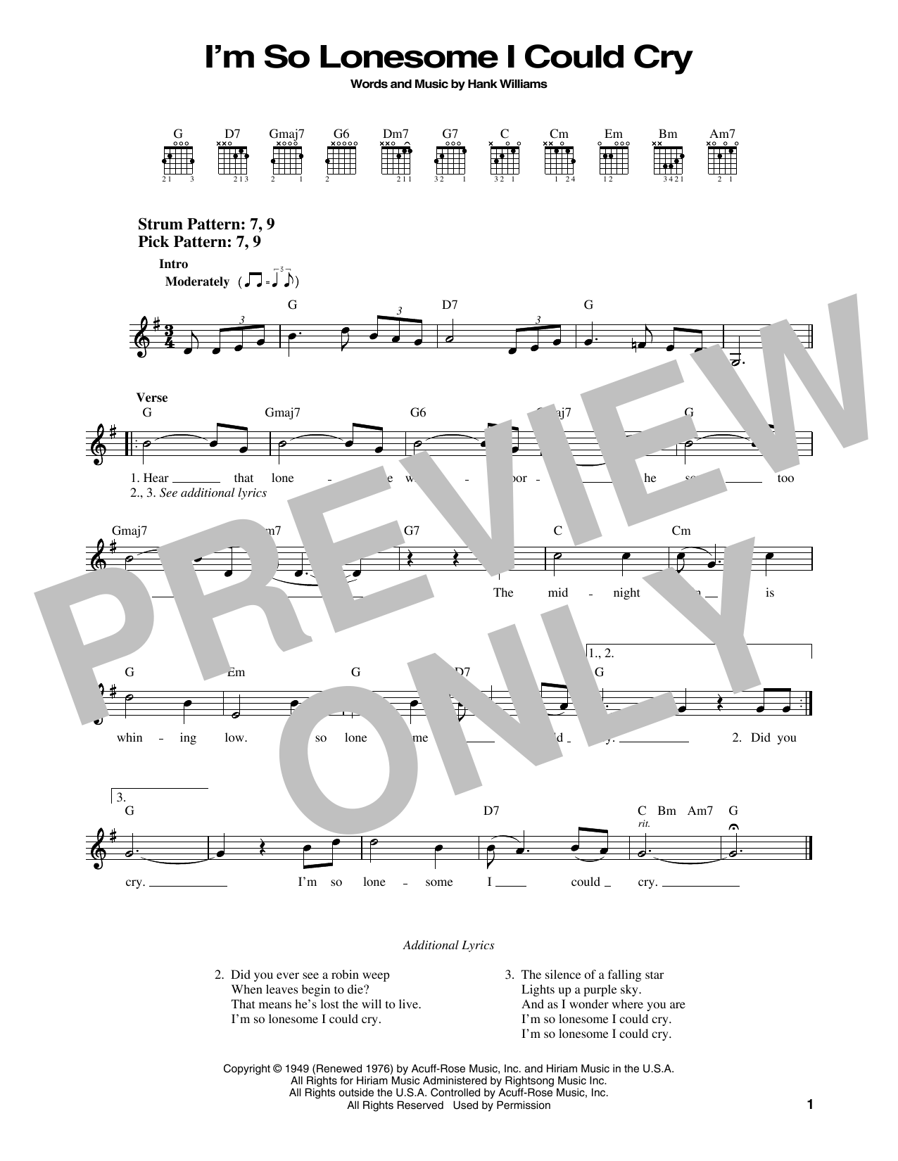 Produktgalerie: Seite 1 von 1 I'm So Lonesome I Could Cry, Elvis Presley, Gitarre