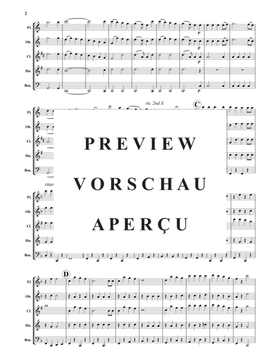 Produktgalerie: Seite 3 von 15 Christmas Sing Along , , (Holzbläser-Quintett)