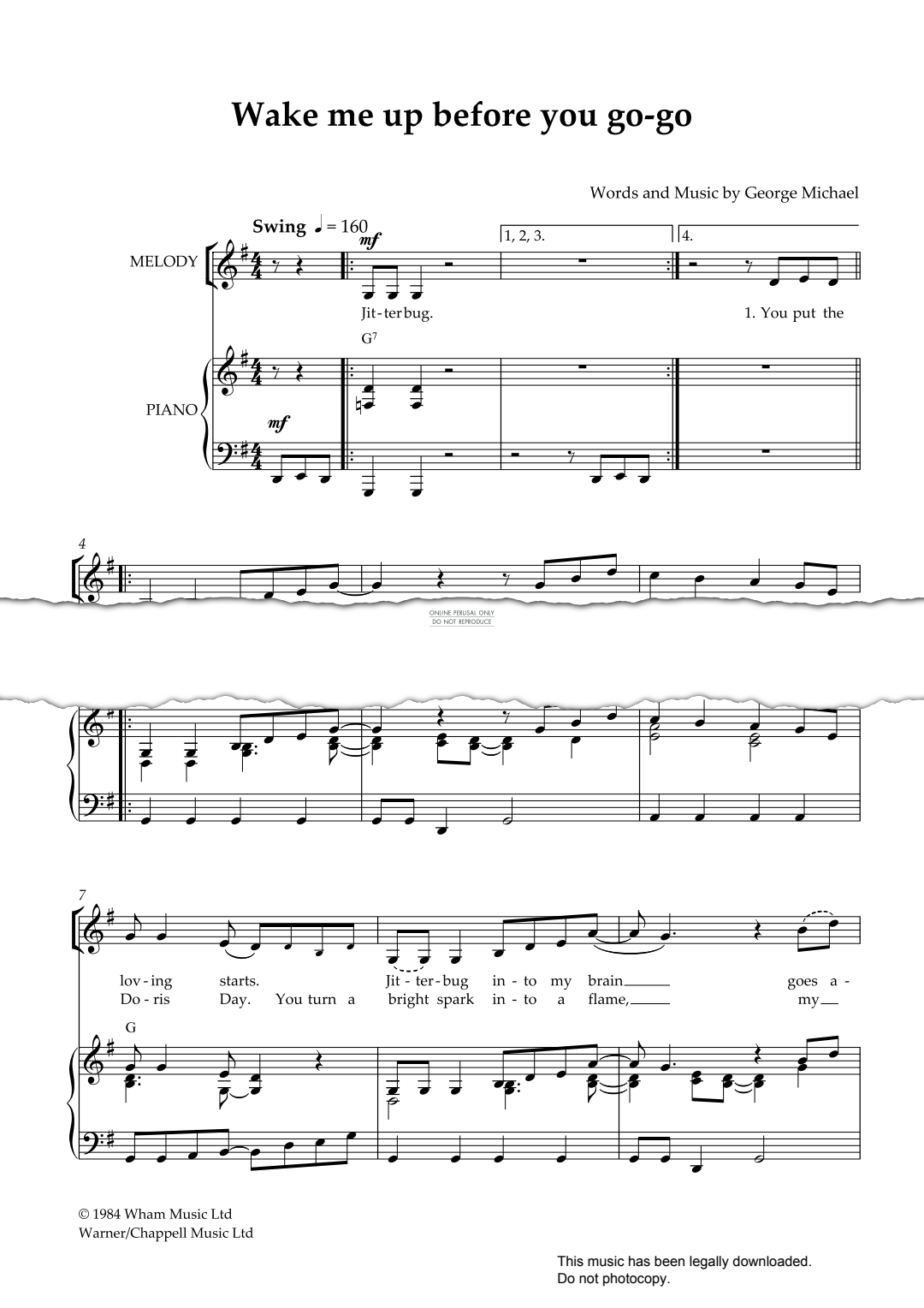 Produktbild zu: Wake Me Up Before You Go-Go