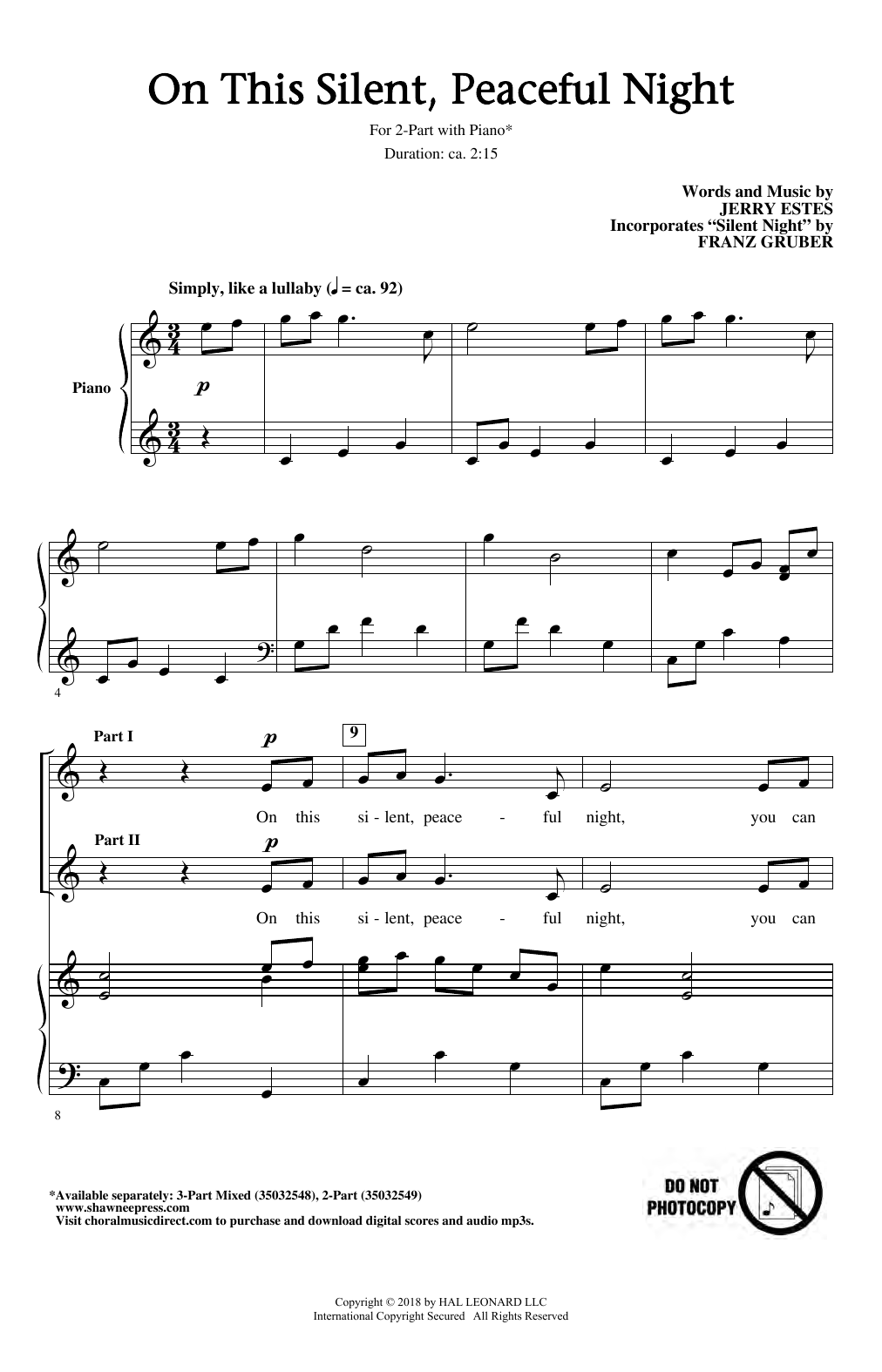Produktbild zu: On This Silent, Peaceful Night