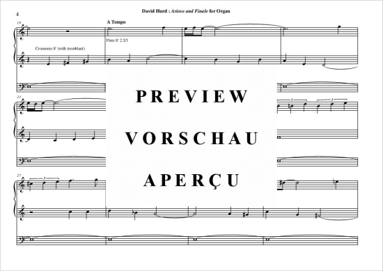 Product gallery: Page 5 of 17 Arioso and Finale , , (Orgel Solo)