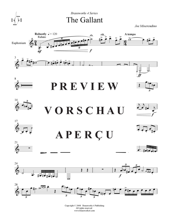 Product gallery: Page 4 of 12 The Gallant , , (baritone pos + piano)