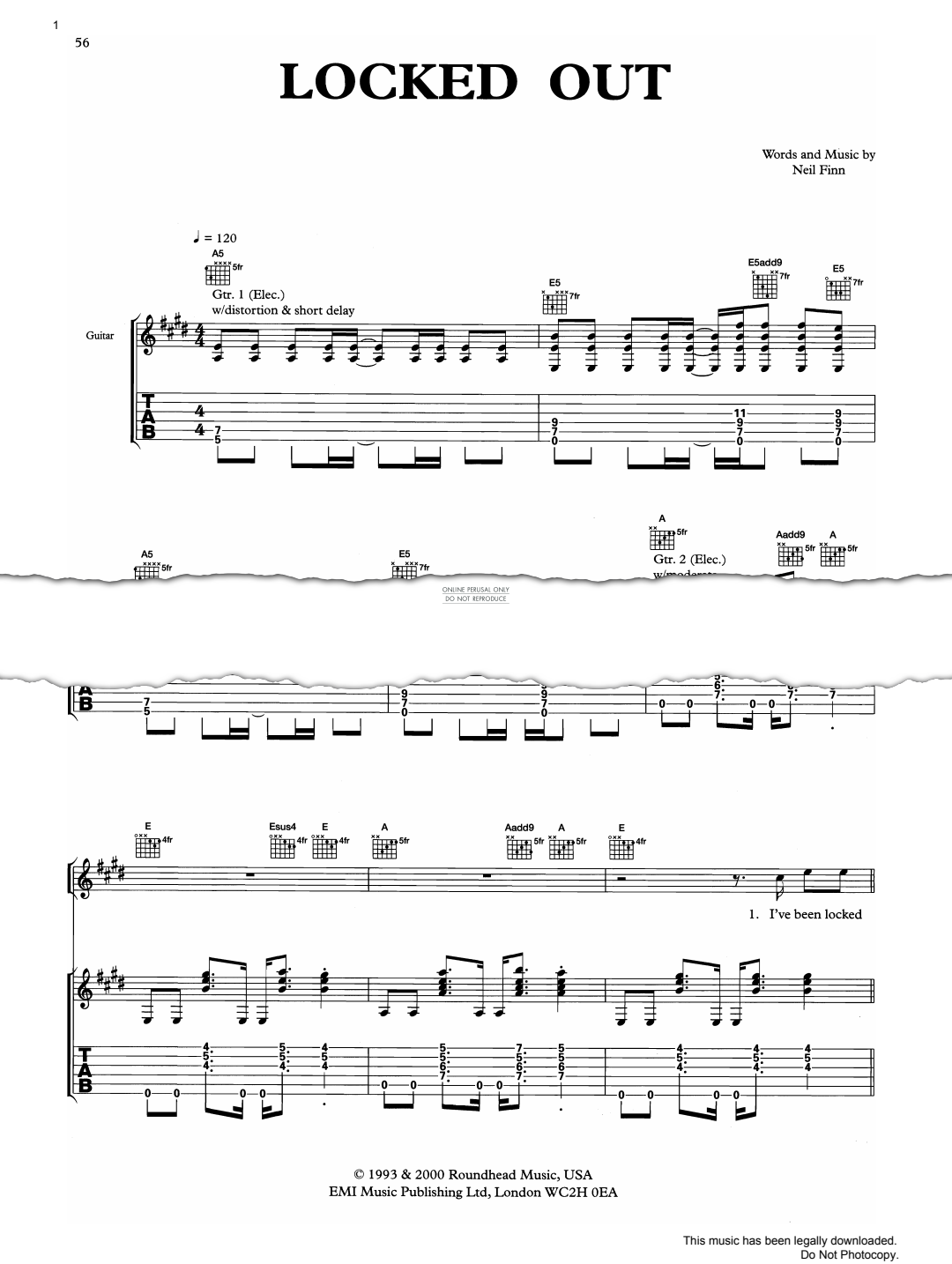 Product gallery: Page 1 of 1 Locked Out, Crowded House