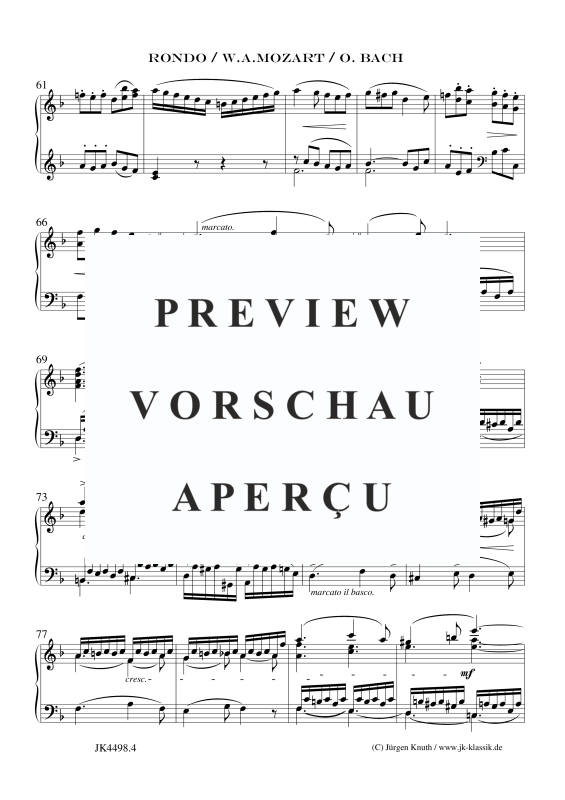 Produktgalerie: Seite 5 von 11 Rondo (Ohne KV), , Klavier Solo