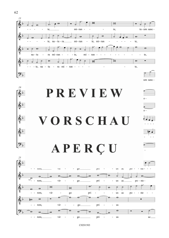 Product gallery: Page 6 of 8 Alma redemptoris mater / Tu quae genuisti, , Mixed choir 5 voices