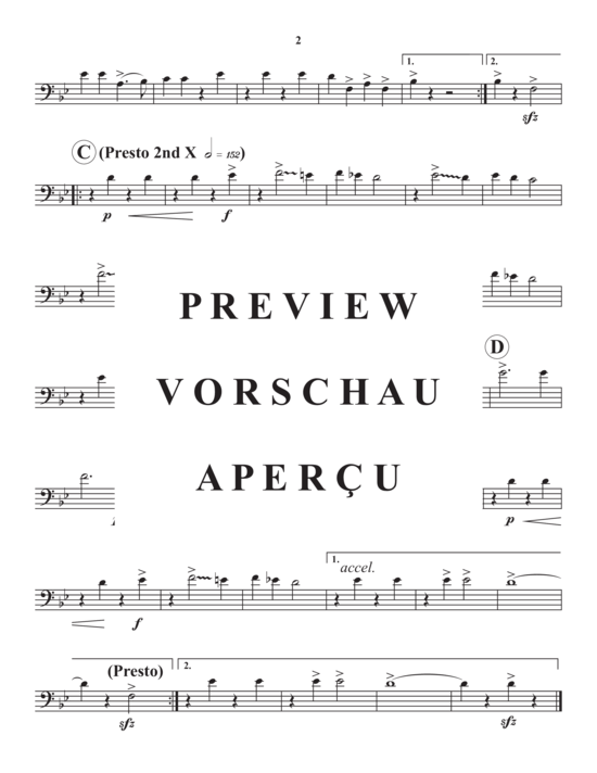 Produktgalerie: Seite 10 von 12 1890´s Medley , , (Blechbläser Trio für Trompete in B, Horn in F oder Posaune + Tuba)