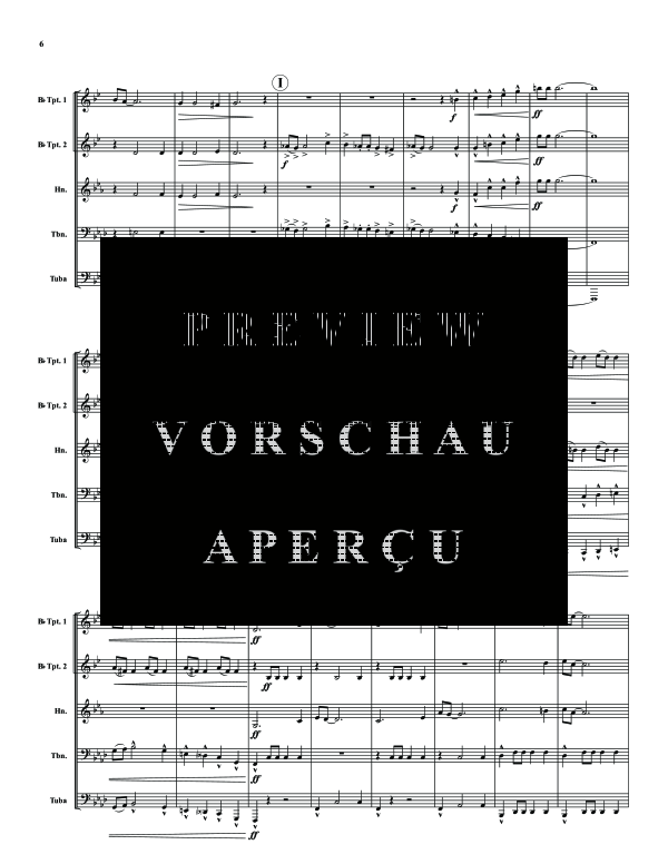 Produktgalerie: Seite 10 von 11 Attila, , (Blechbläserquintett)