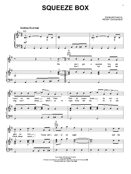 Produktbild zu: Squeeze Box